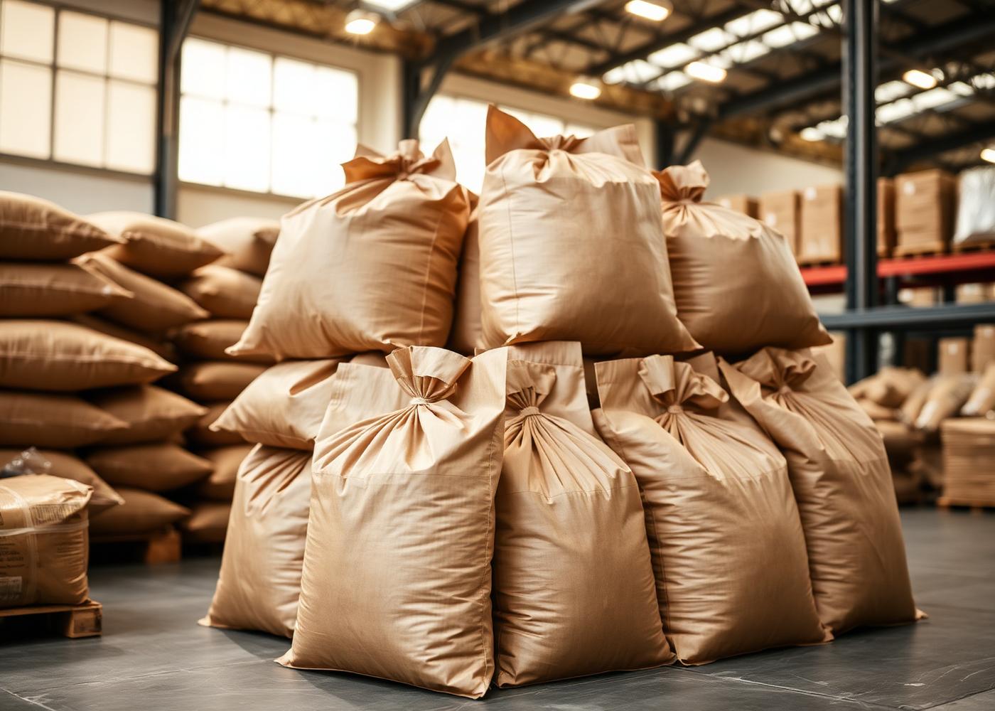 Premium hardwood charcoal in bags